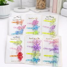 Load image into Gallery viewer, Six Designs of Kawaii Hair Pin Set - Tinyminymo
