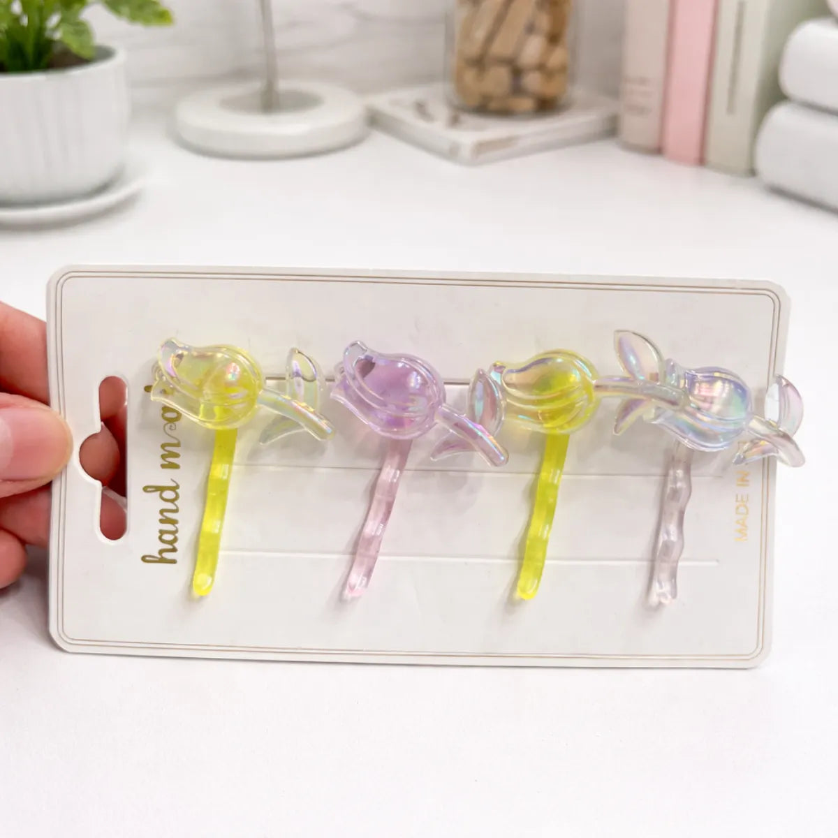 Tulip Design Hair Pin Set - Tinyminymo 
