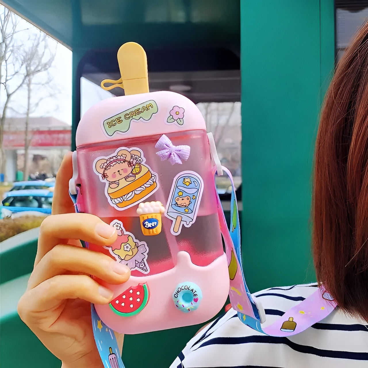 Kawaii Ice-cream Water Bottle - Tinyminymo