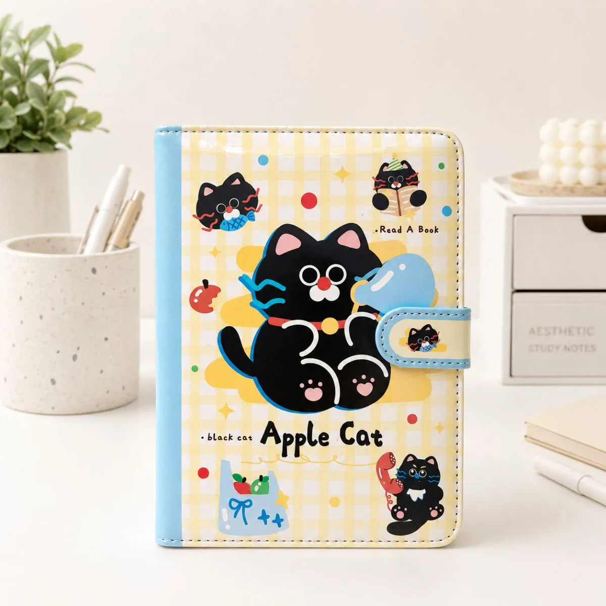 Blue Color Kitty Planner - Tinyminymo