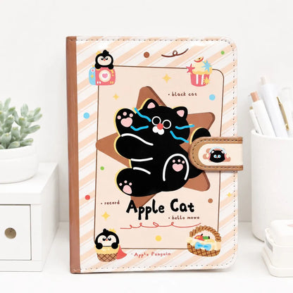 Brown Color Kitty Planner - Tinyminymo