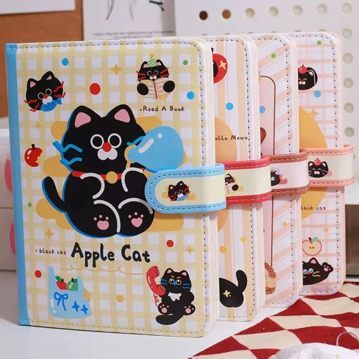 Four Snaplock Kitty Planners - Tinyminymo