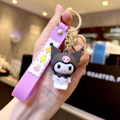 Kawaii Kuromi 3D Keychain - Tinyminymo