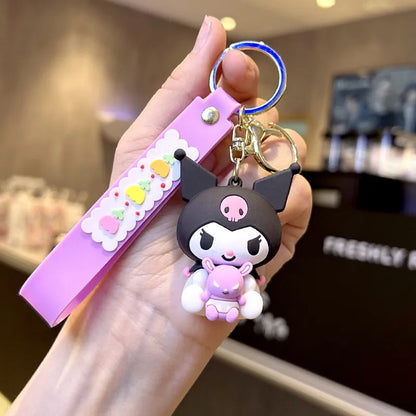 Kawaii Kuromi 3D Keychain - Tinyminymo