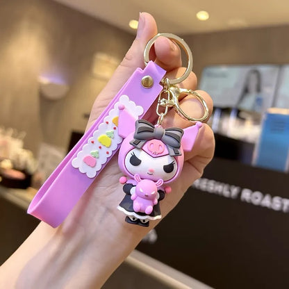 Kawaii Kuromi 3D Keychain - Tinyminymo