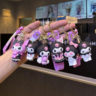 Kawaii Kuromi 3D Keychain - Tinyminymo