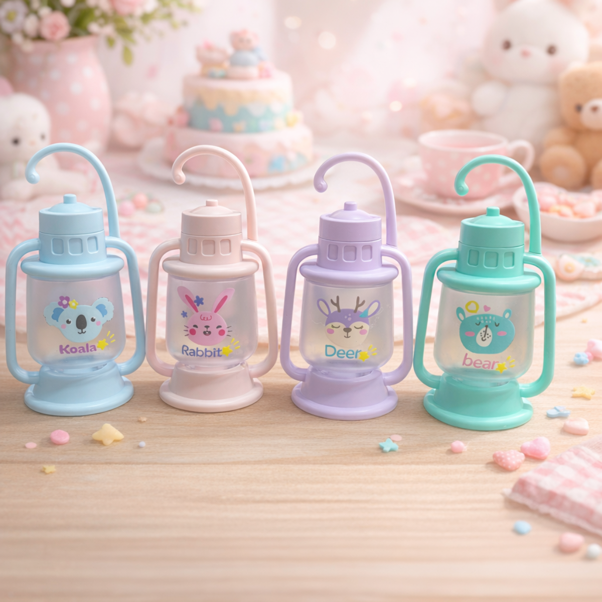 Four Animal Mini Lantern Lamps - Tinyminymo