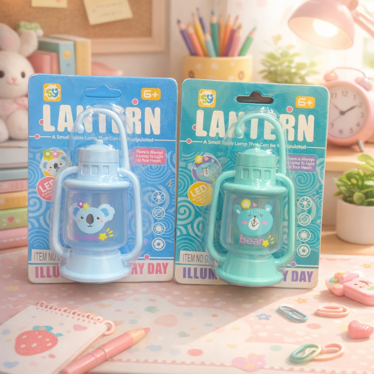 Two Cute Lantern Shaped Mini Lamps - Tinyminymo