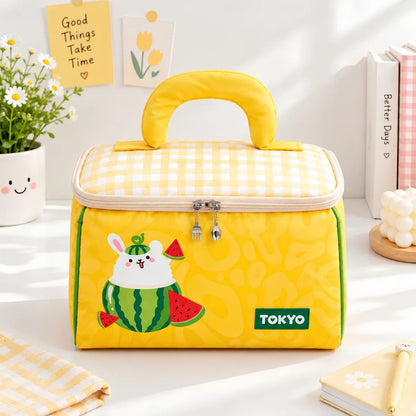 Yellow Color Lunch Bag - Tinyminymo