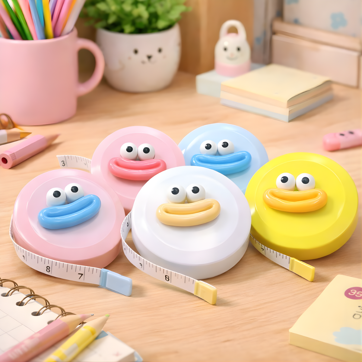 Sausage Face Colorful Measuring Tapes - Tinyminymo