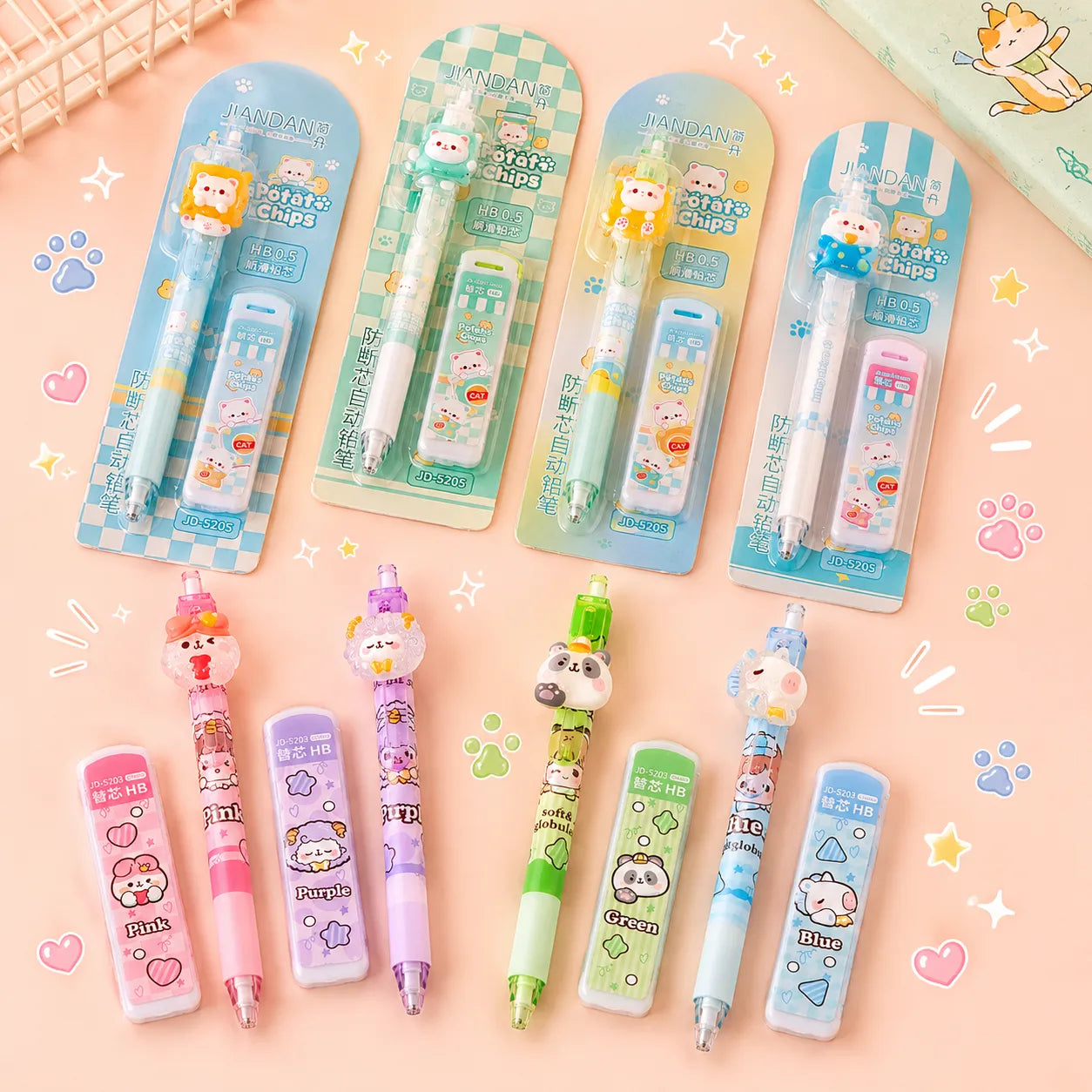 Collection of All Mechanical Pencils - Tinyminymo