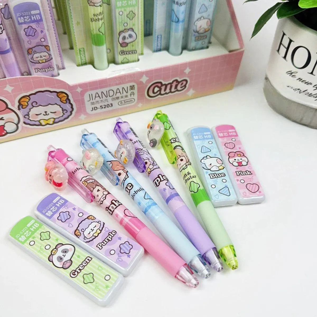 Colorful Animal themed Mechanical Pencils - Tinyminymo
