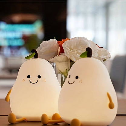 Kawaii Pear Mini Night Light - Tinyminymo