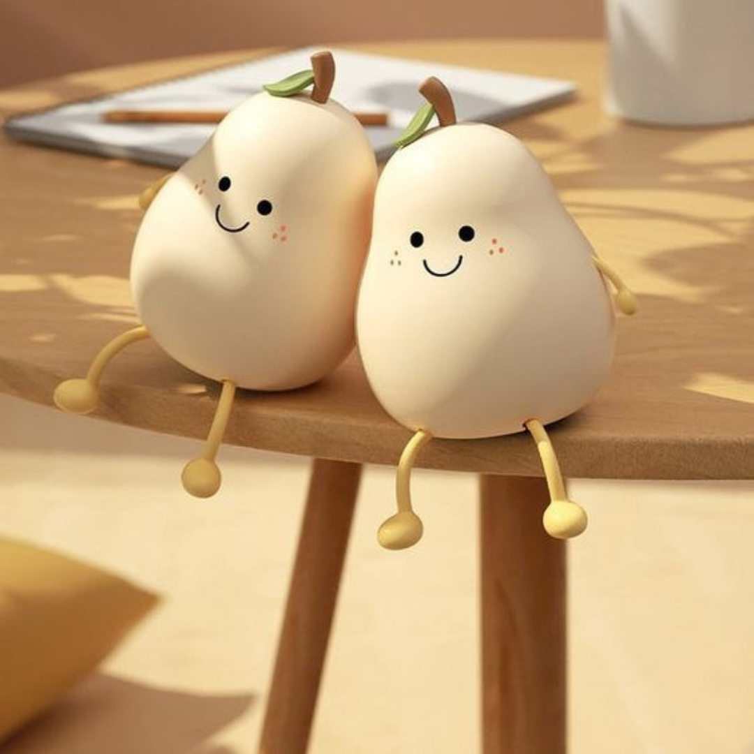 Kawaii Pear Mini Night Light - Tinyminymo