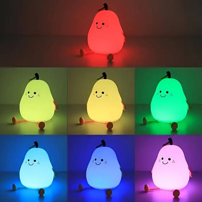 Kawaii Pear Mini Night Light - Tinyminymo