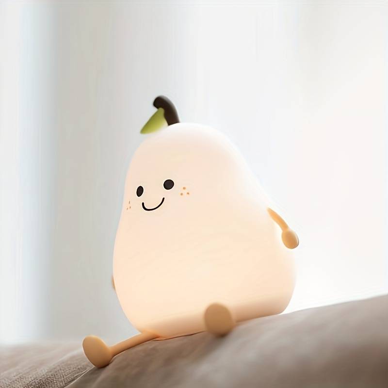 Kawaii Pear Mini Night Light - Tinyminymo