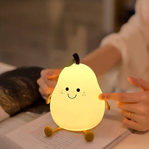 Kawaii Pear Mini Night Light - Tinyminymo