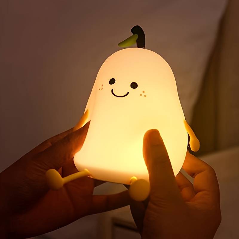 Kawaii Pear Mini Night Light - Tinyminymo