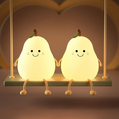 Kawaii Pear Mini Night Light - Tinyminymo