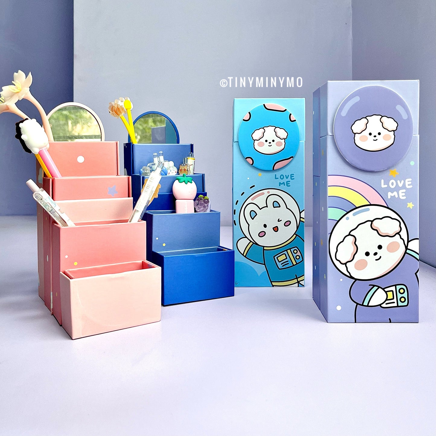 Kawaii Pencil Box cum Pen Stand - Tinyminymo