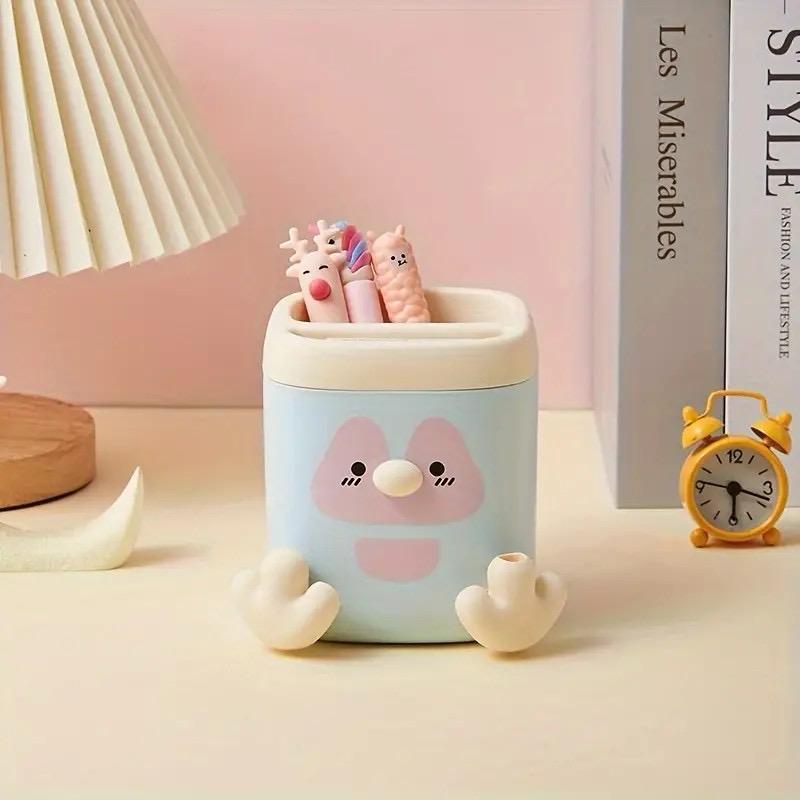 Kawaii Penguin Pen Holder - Tinyminymo