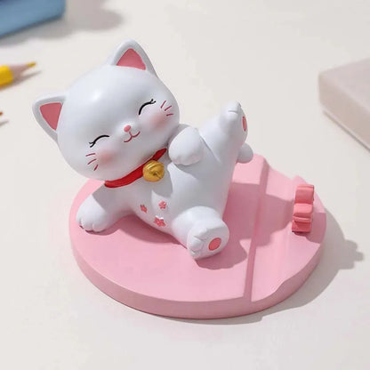 Lying Kitty Design Phone Holder - Tinyminymo
