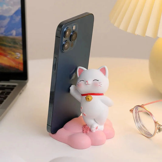 Standing Kitty Design Phone Holder - Tinyminymo