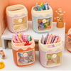 Kawaii Piggy Desk Organiser
