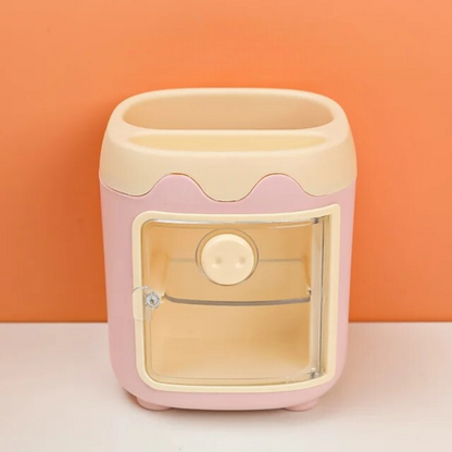 Kawaii Piggy Desk Organiser - Tinyminymo