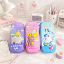 Load image into Gallery viewer, Three Colorful Pencil Cases - Tinyminymo
