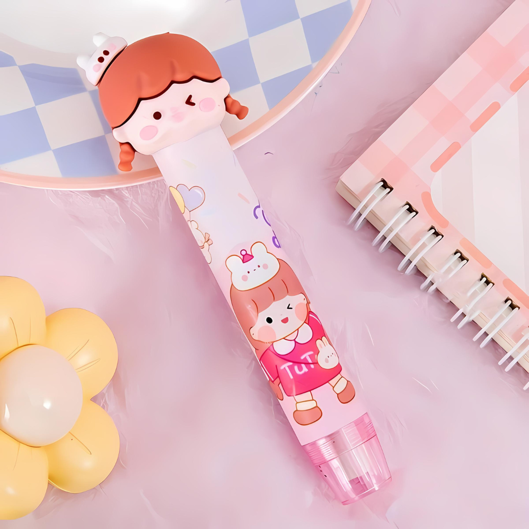 Kawaii Girl Design on the Top of Study Table - Tinyminymo