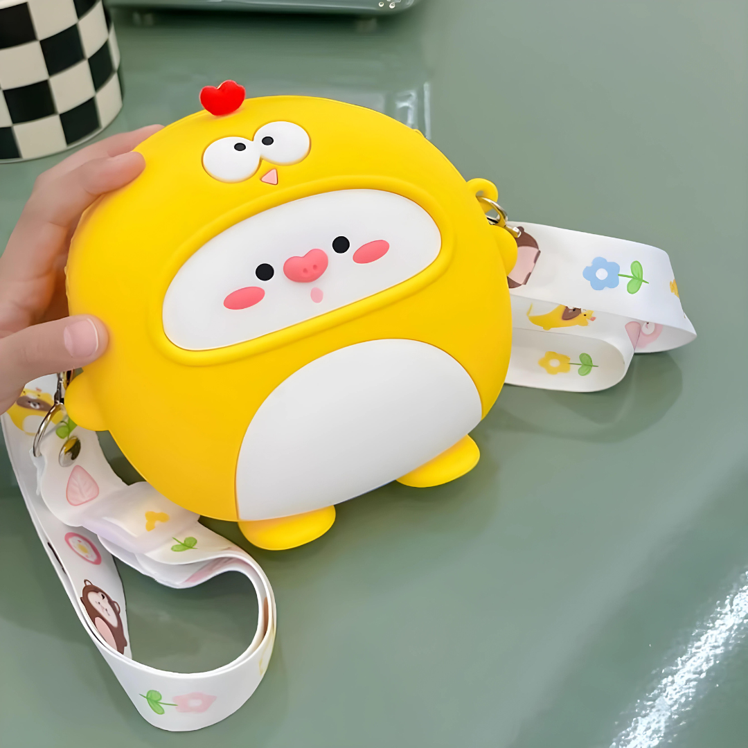 Kawaii Sling Bag with Accessories - Tinyminymo
