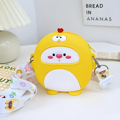 Kawaii Sling Bag with Accessories - Tinyminymo