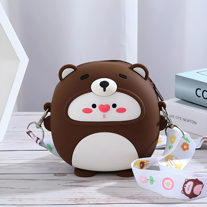 Kawaii Sling Bag with Accessories - Tinyminymo