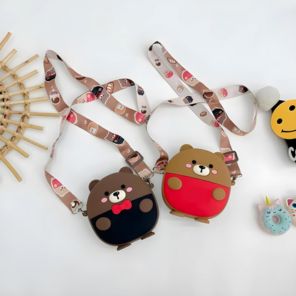 Kawaii Sling Bag with Accessories - Tinyminymo