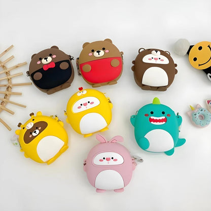 Kawaii Sling Bag with Accessories - Tinyminymo