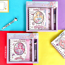 Load image into Gallery viewer, Kawaii Spiral Notebook with Pen Set - Tinyminymo
