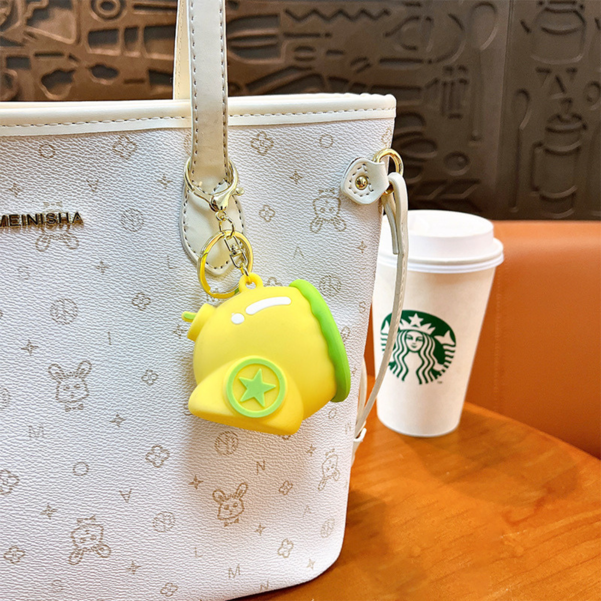 Cute Squeeze Keychain as Bag Charm - Tinyminymo