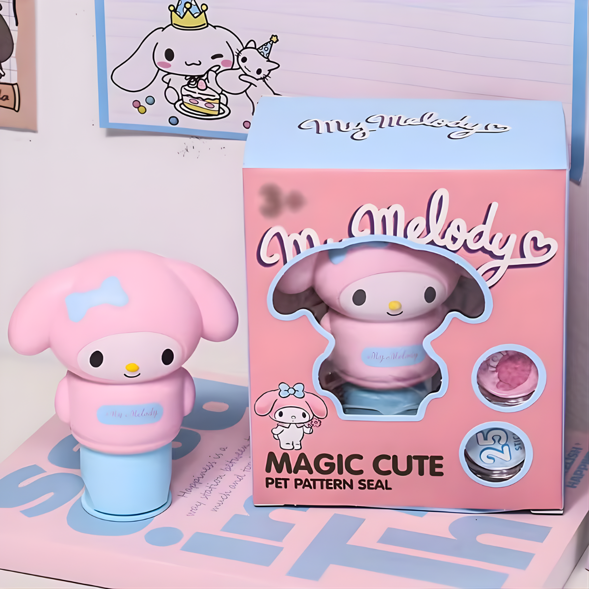 My Melody Sticker Stamp - Tinyminymo