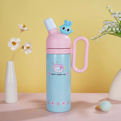 Blue Kawaii Vacuum Cup - Tinyminymo