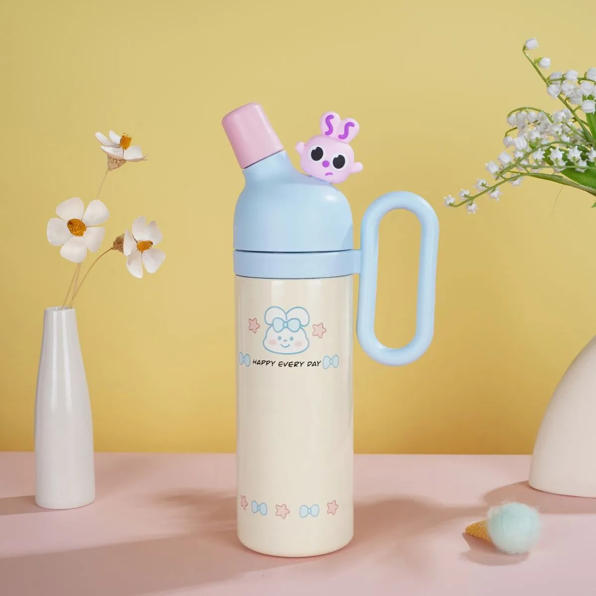 Pink Kawaii Vacuum Cup - Tinyminymo