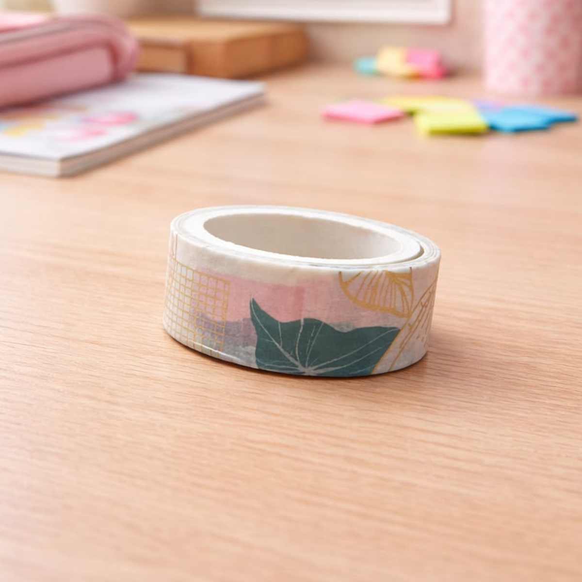 Roll of Washi Tape with Floral Pattern - Tinyminymo