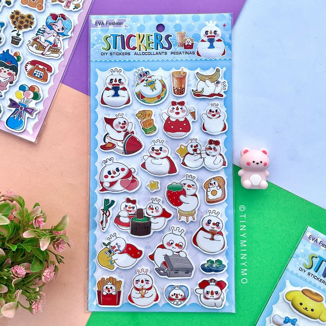 Kids 3D Stickers - Tinyminymo