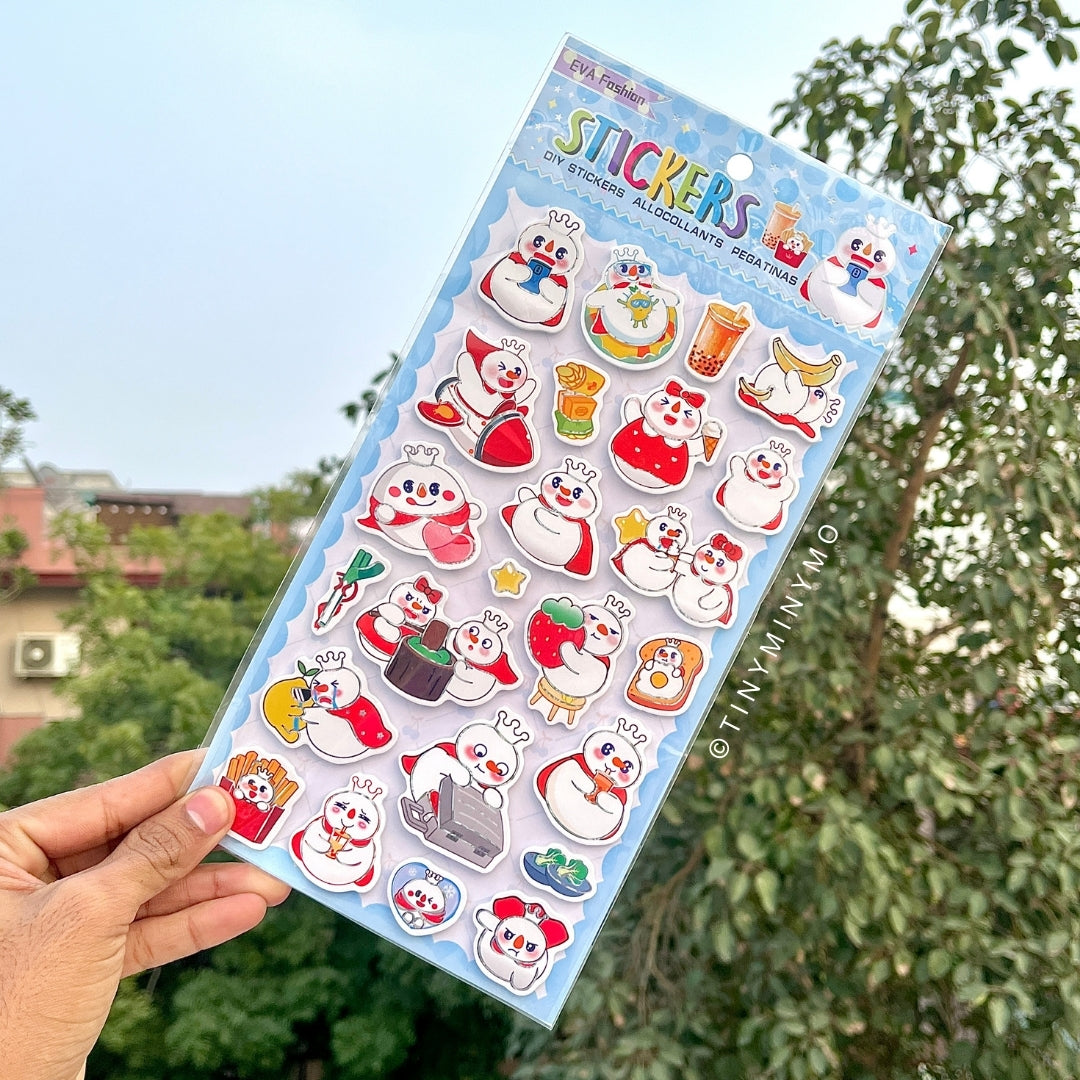 Kids 3D Stickers - Tinyminymo