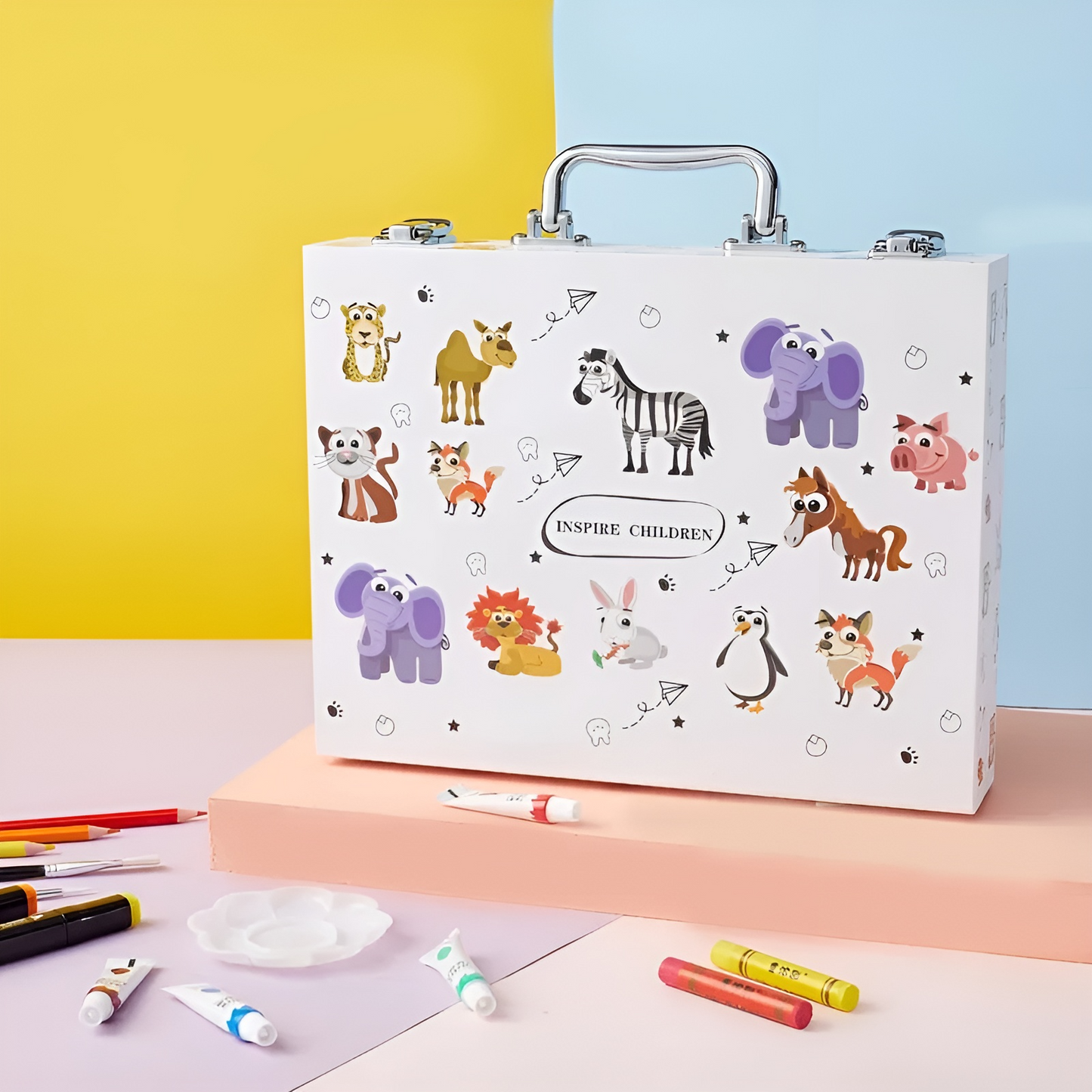 Kids Art Kit - Animal - Tinyminymo