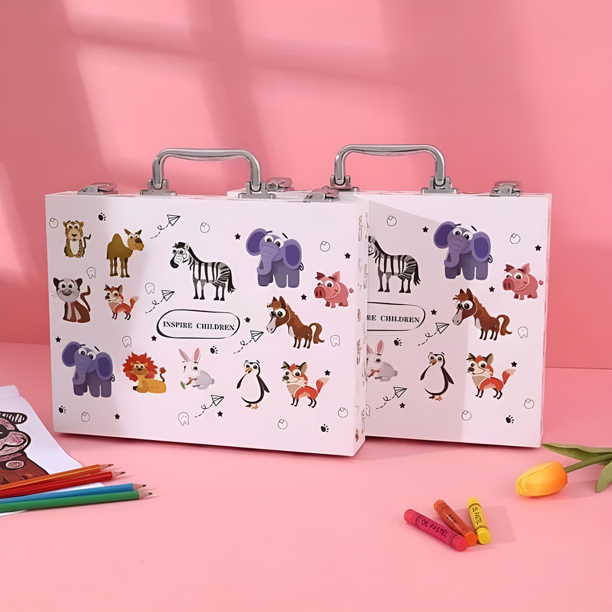 Kids Art Kit - Animal - Tinyminymo