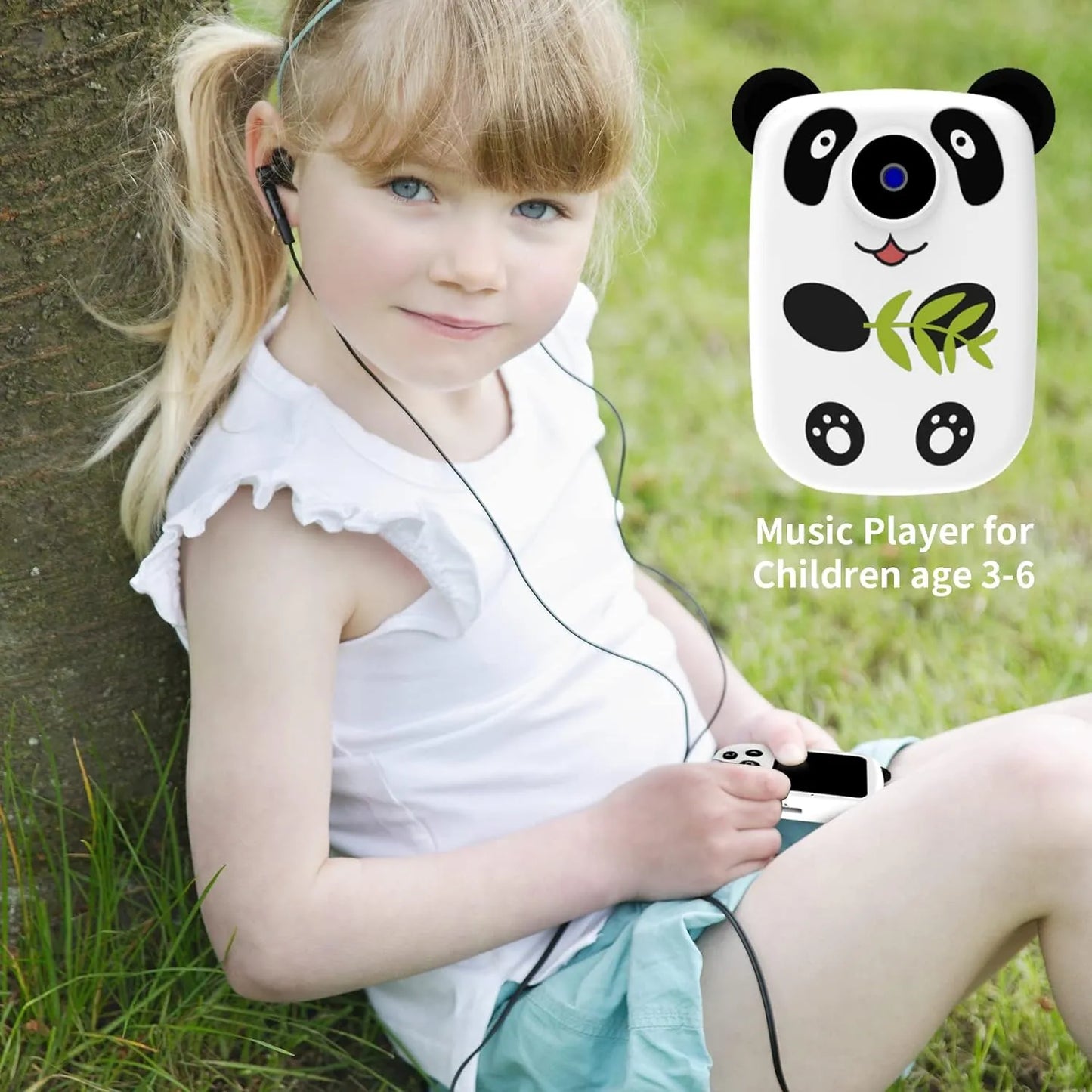 Kids Music Player in Panda Design - Tinyminymo