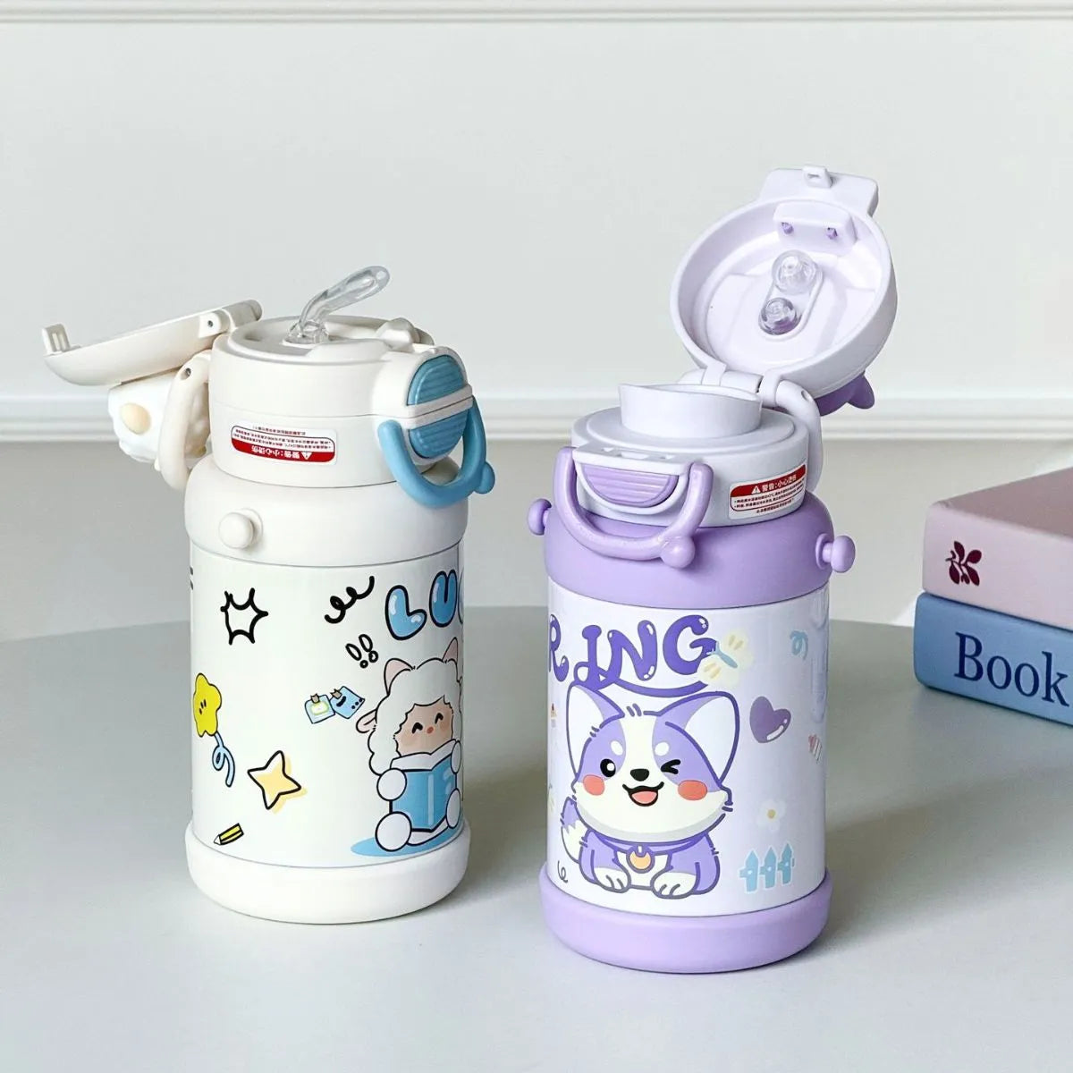Two Cute Variants of Kids Insulated Bottles - Tinyminymo