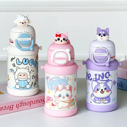 Three Cute Variants of Kids Insulated Bottles - Tinyminymo