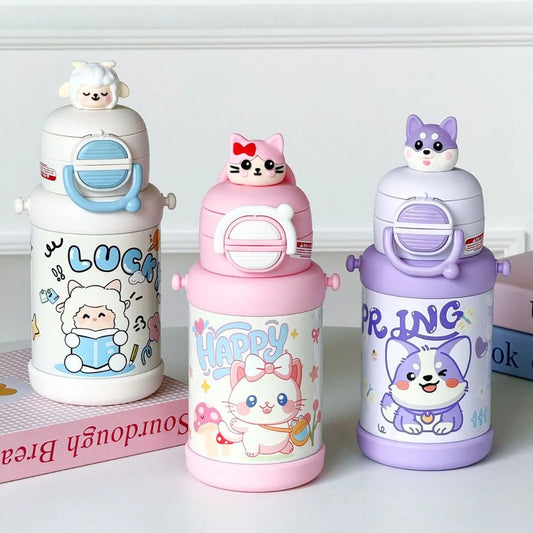 Three Cute Variants of Kids Insulated Bottles - Tinyminymo